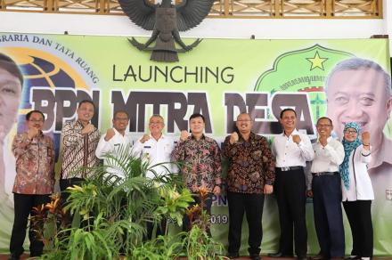 Launcing BPN Mitra Desa Di Bangsal Rumah Bupati